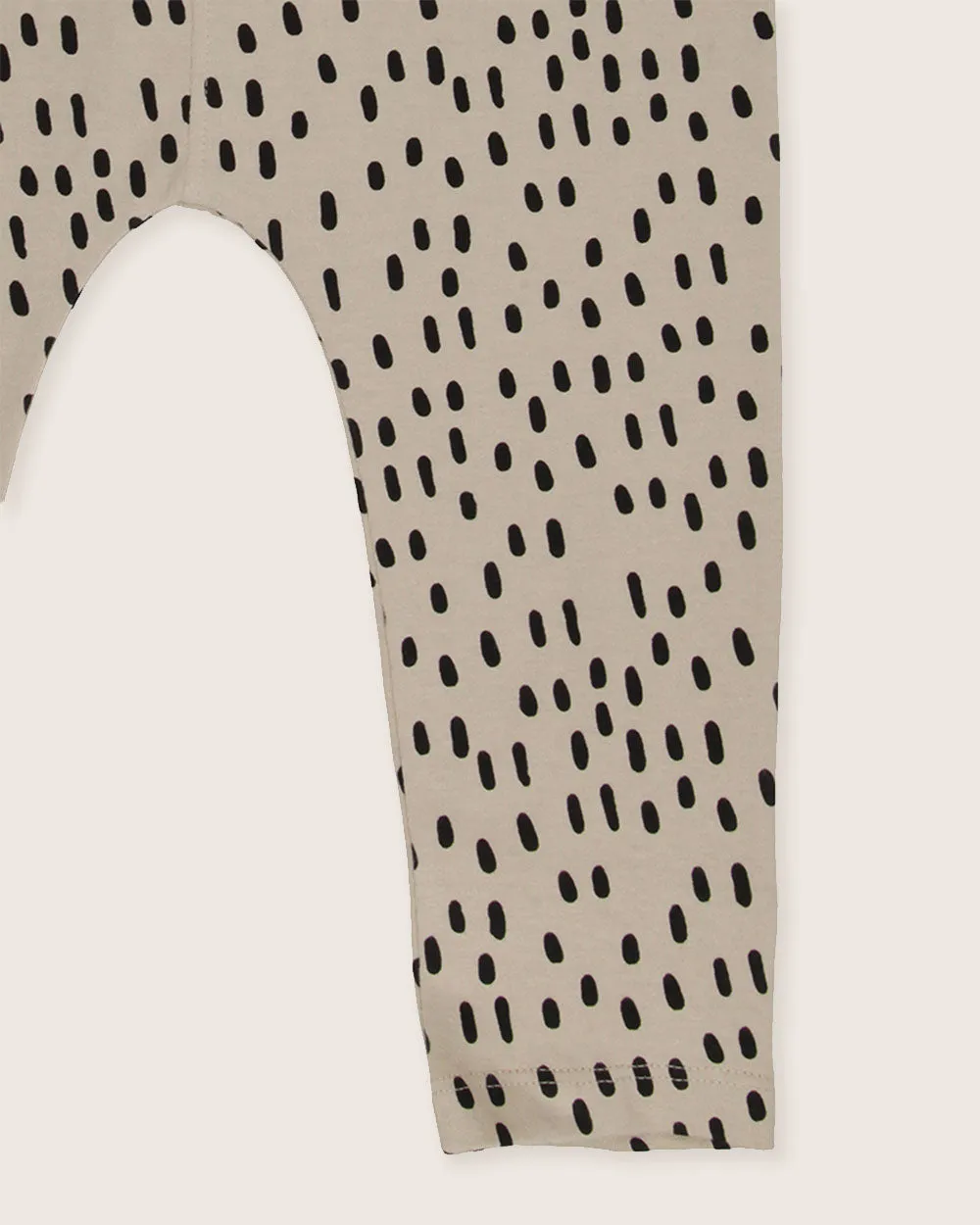 Stone Doodle Print Dungarees