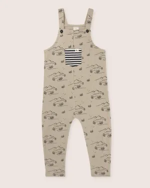 Stone Wilderness Print Dungarees