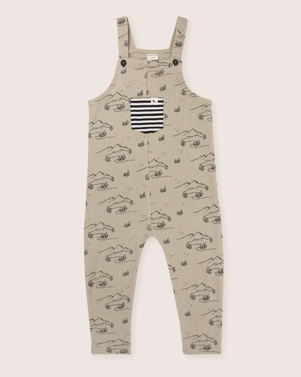 Stone Wilderness Print Dungarees