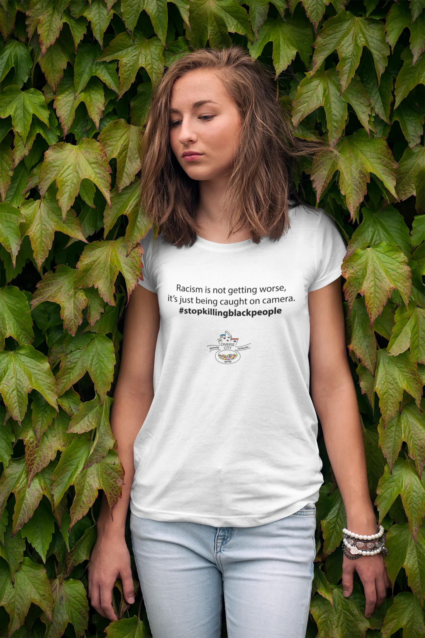 #StopKillingBlackPeople Short-Sleeve Gender Neutral T-Shirt