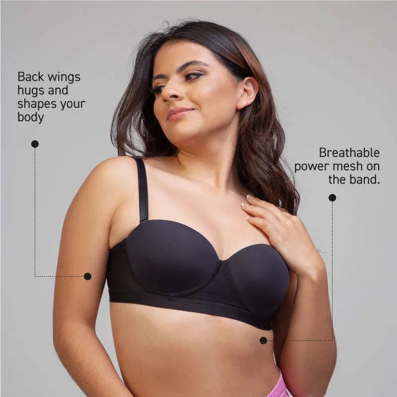 STRAPLESS A CUP BRA