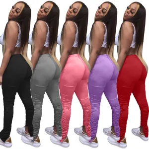 Stretchy High Waist Colorful Leggings