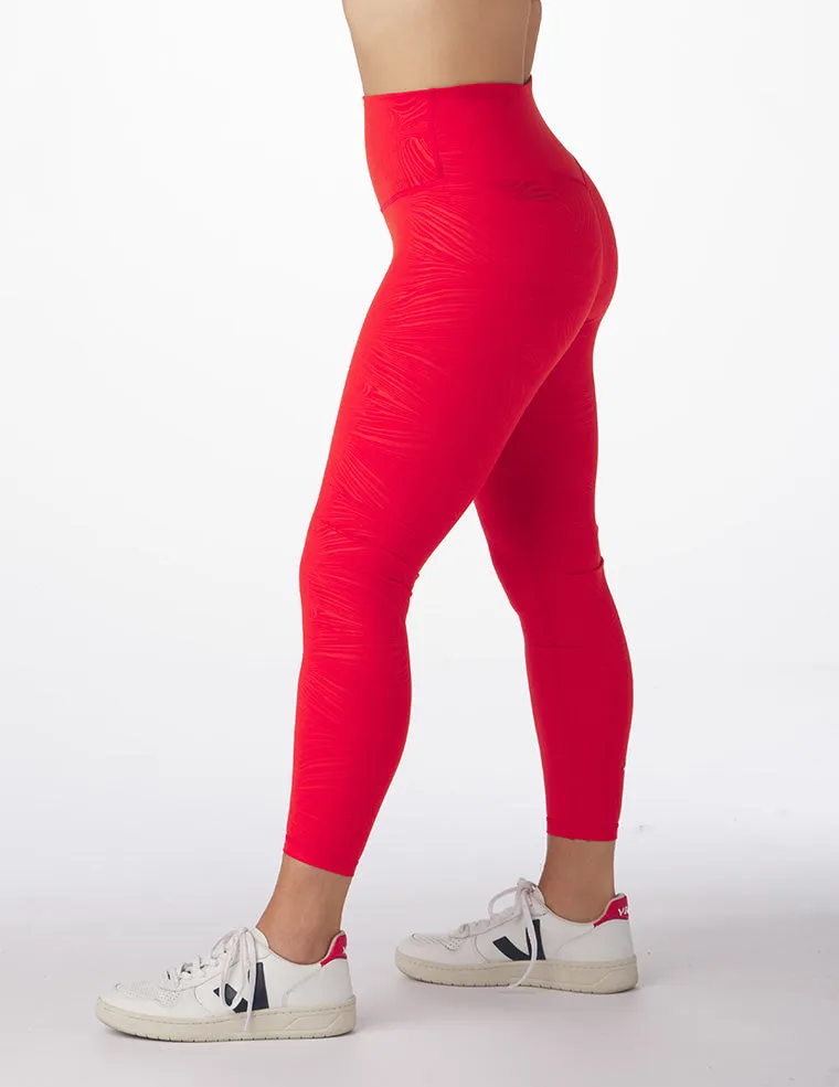 Sultry 7/8 Legging Print: Cherry Swirl Gloss