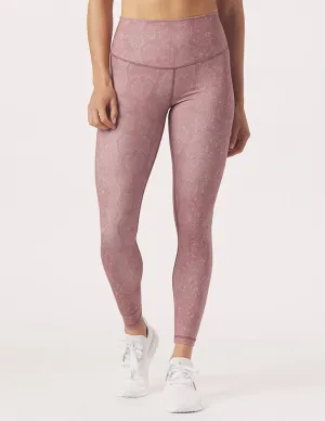 Sultry Legging Print: Lavender Bark Snake