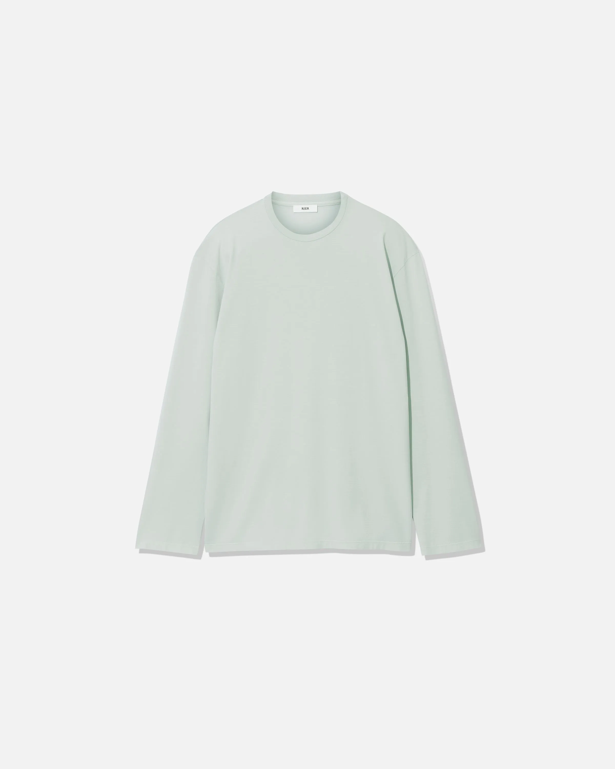 T-shirt round neck jersey cotton perle