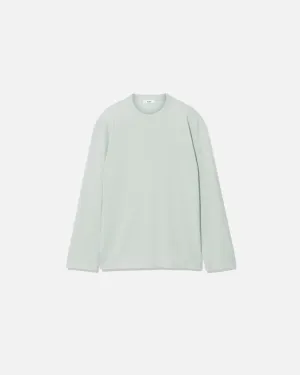 T-shirt round neck jersey cotton perle