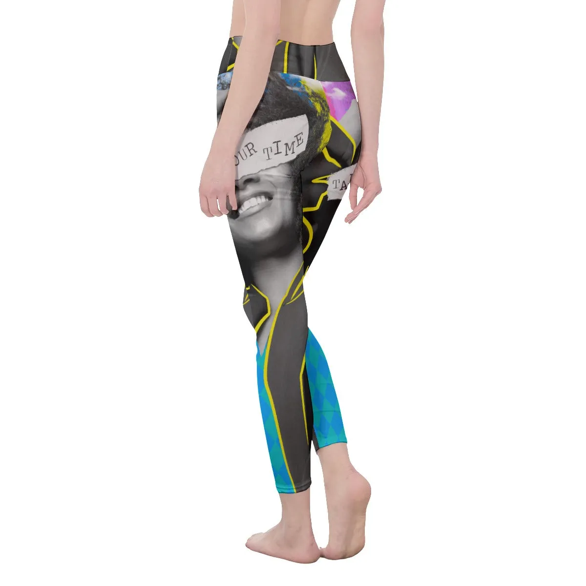 Take Your Time - Women's High Waist Leggings