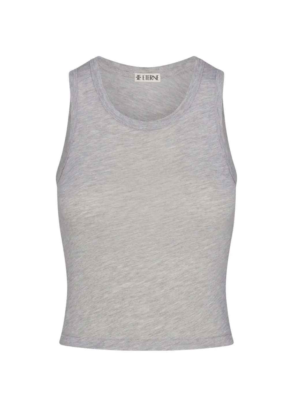 Éterne Fitted Tank in Heather Grey