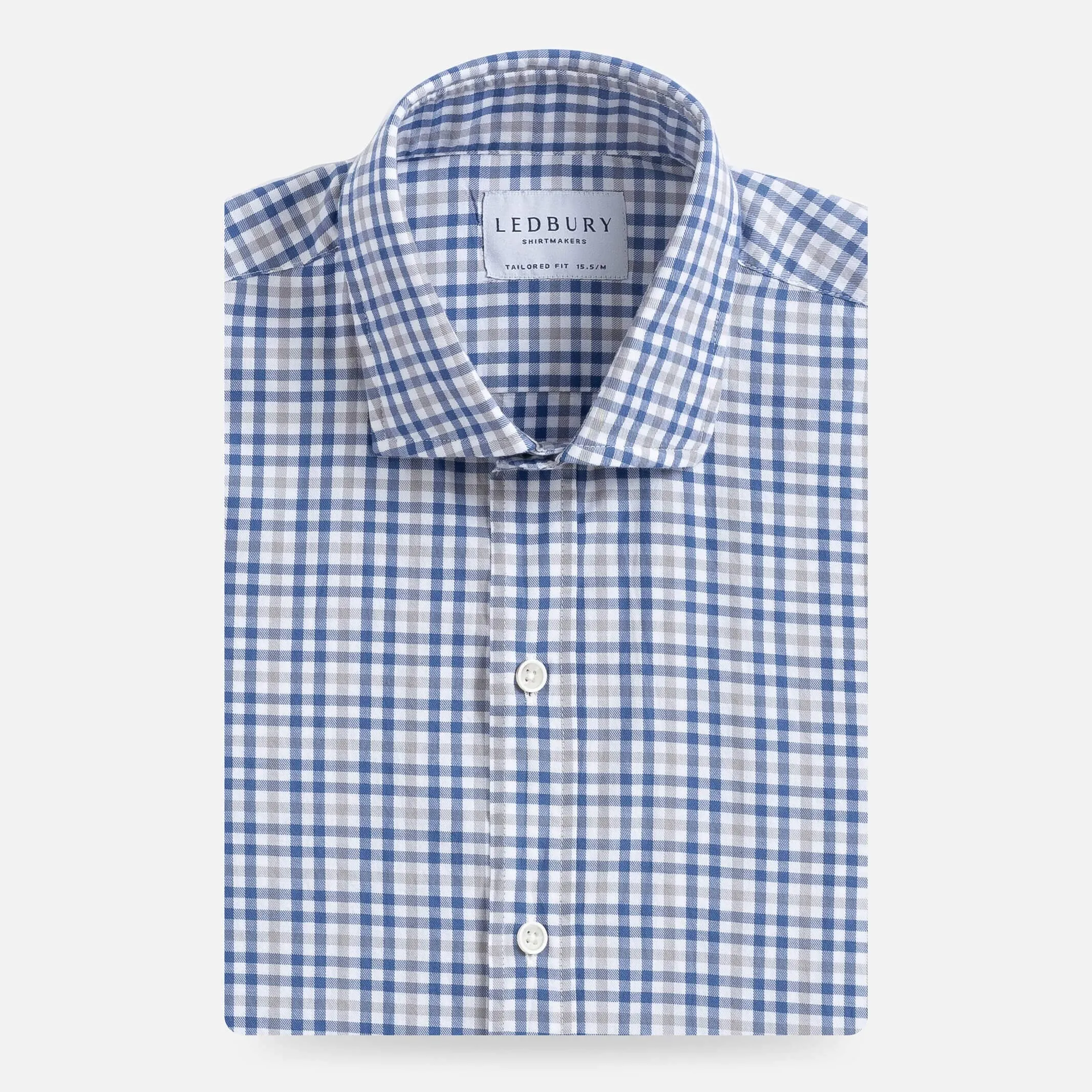 The Blue Ginby Twill Custom Shirt