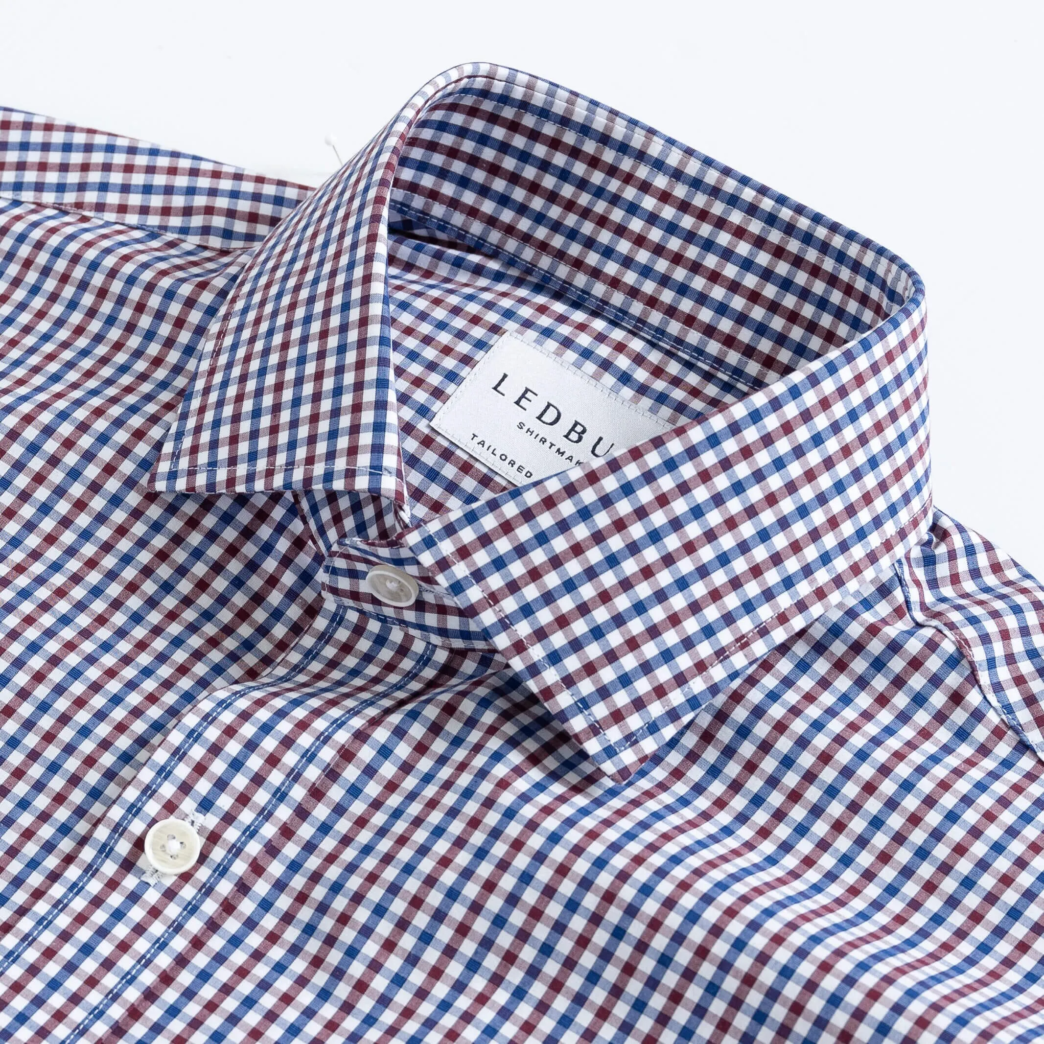 The Brown Peterson Check Dress Shirt