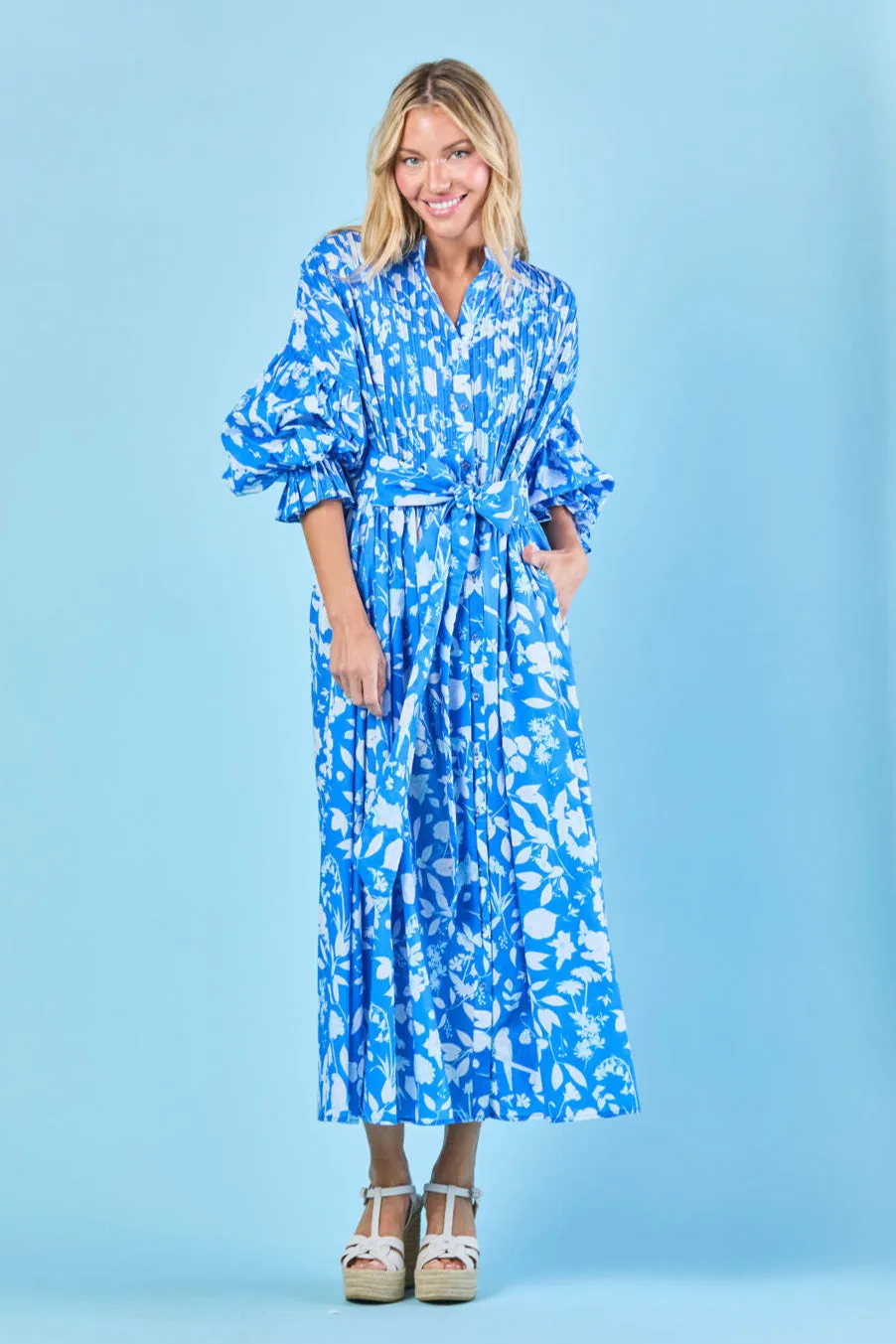 The Every Body Dress in Azul Wildflower