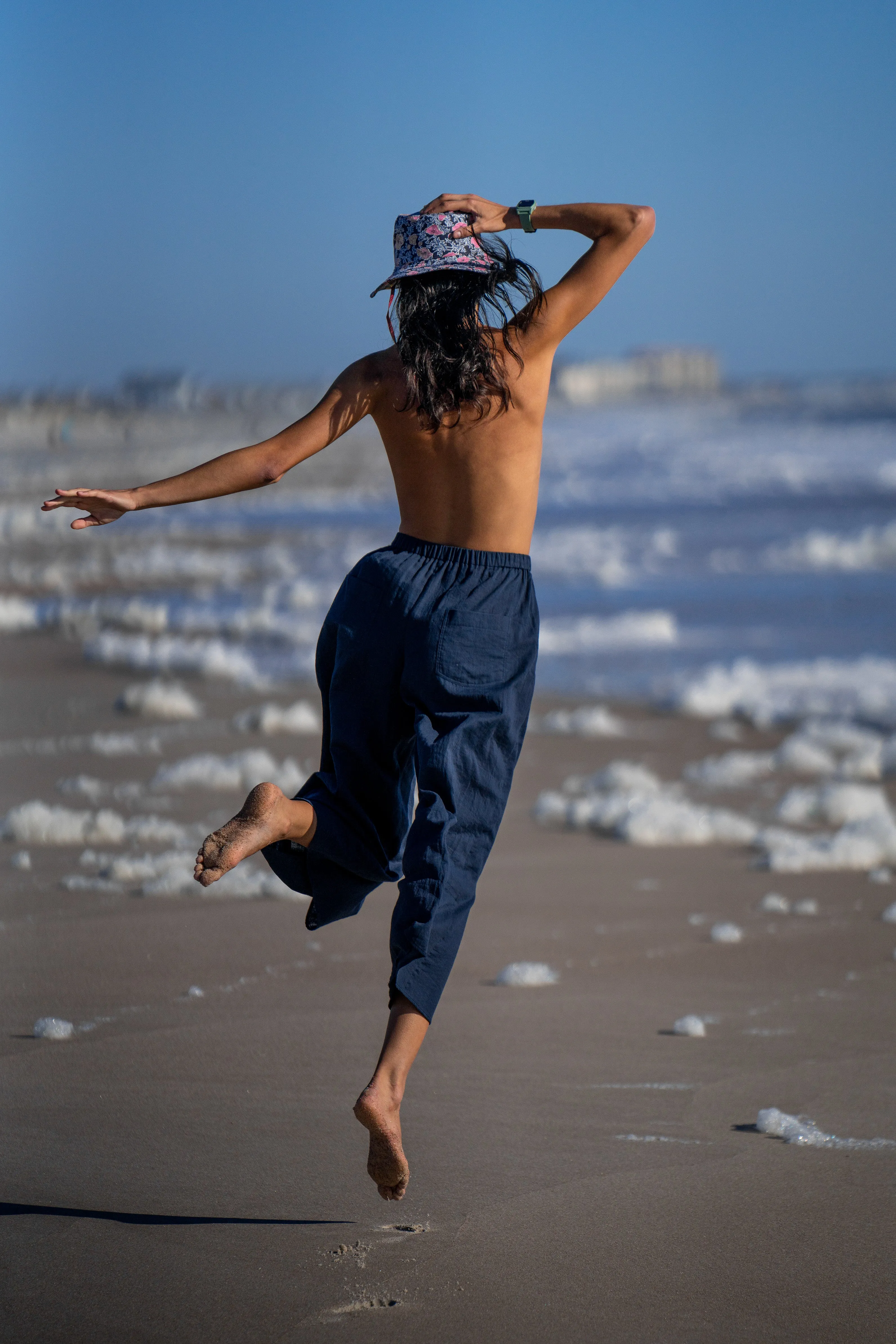 The Gauze Wide Leg Pant