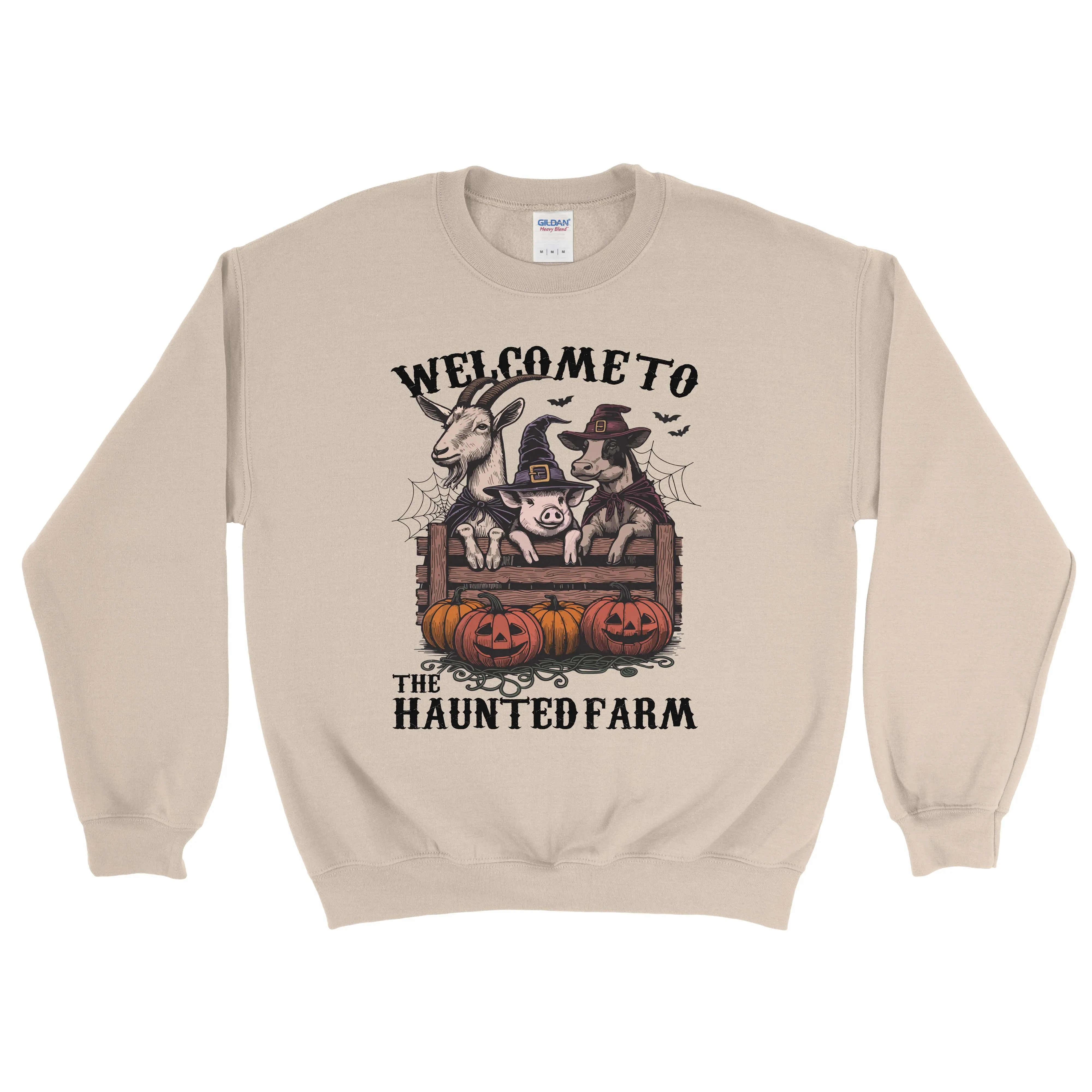 THE HAUNTED FARM HALLOWEEN SWEATSHIRT