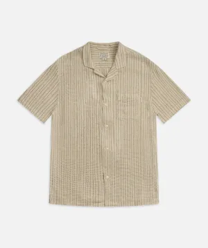 The Miramar S/s Shirt - Taupe Combo