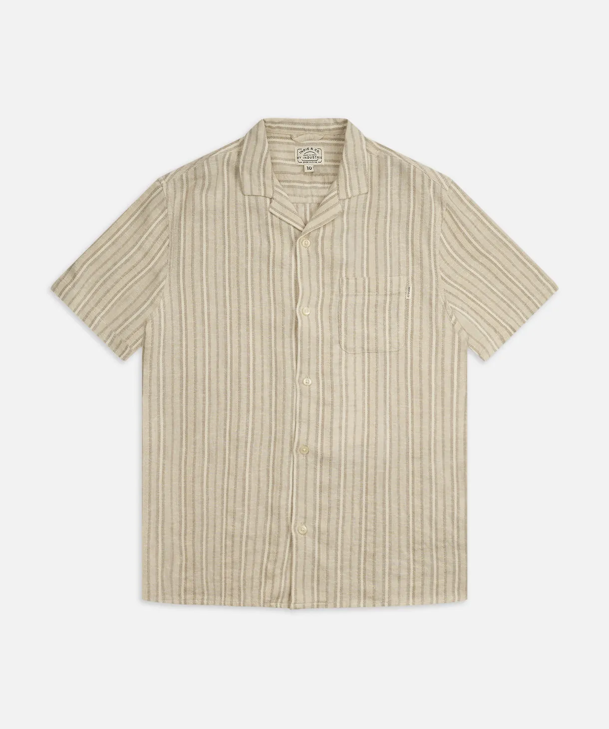 The Panama S/s Shirt - Taupe Combo