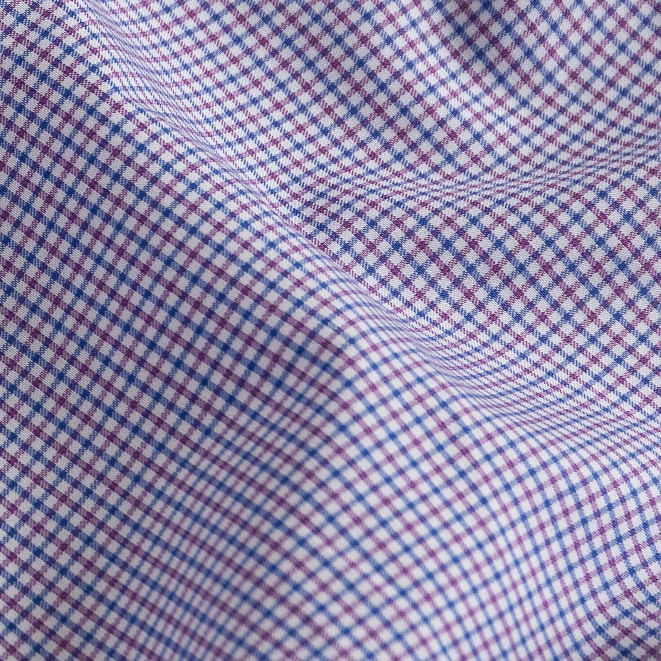The Purple Straub Check Custom Shirt