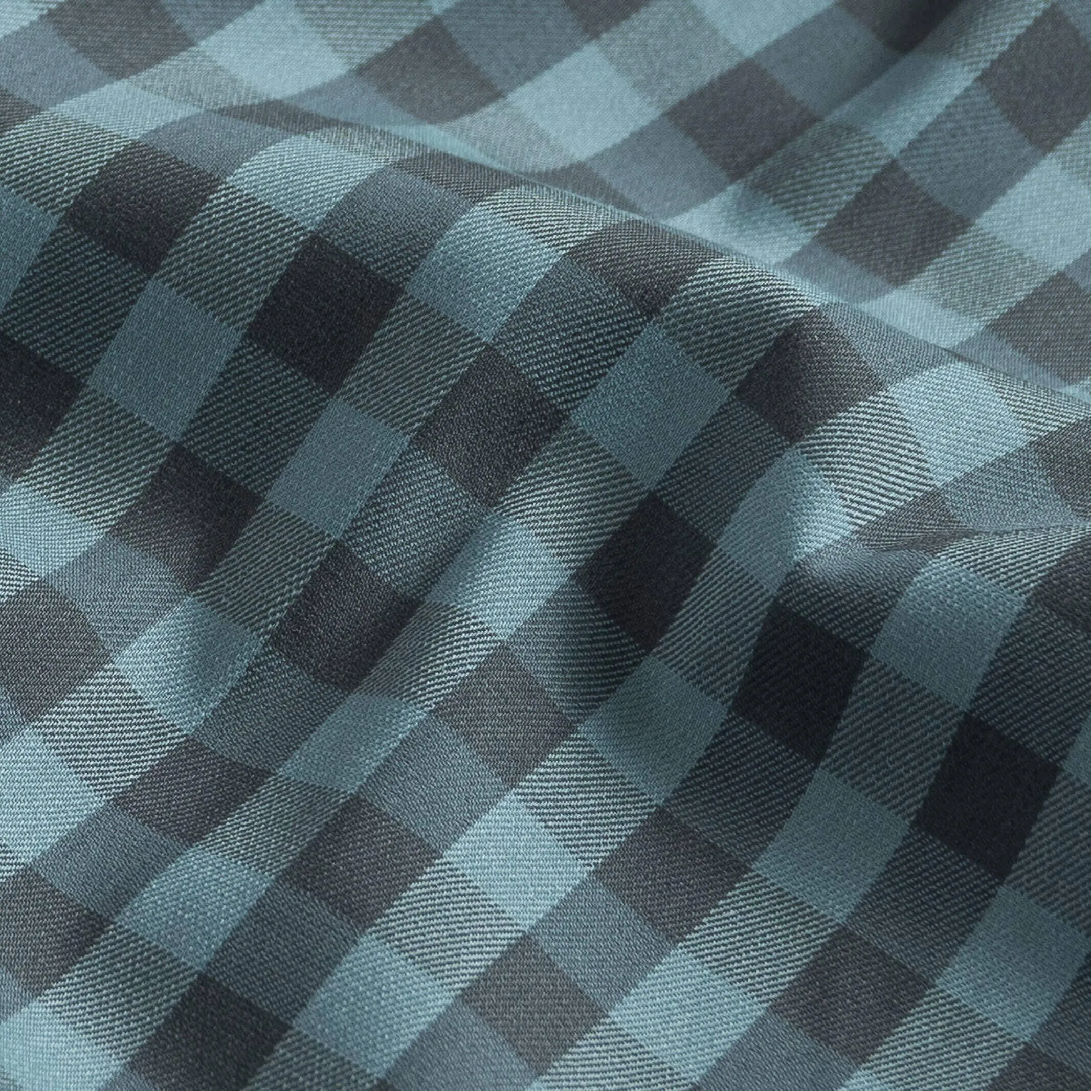 The Sea Green Chelsen Stretch Gingham Dress Shirt