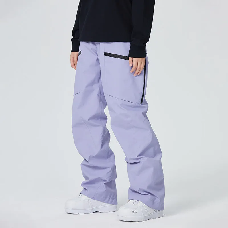 Thermal Windproof Waterproof Pants – Loose Fit, Outdoor Snow Trousers for Winter Protection