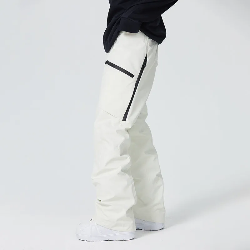 Thermal Windproof Waterproof Pants – Loose Fit, Outdoor Snow Trousers for Winter Protection