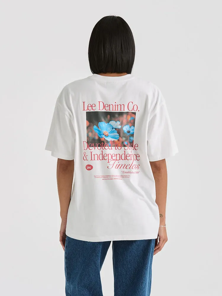Timeless Baggy Tee White