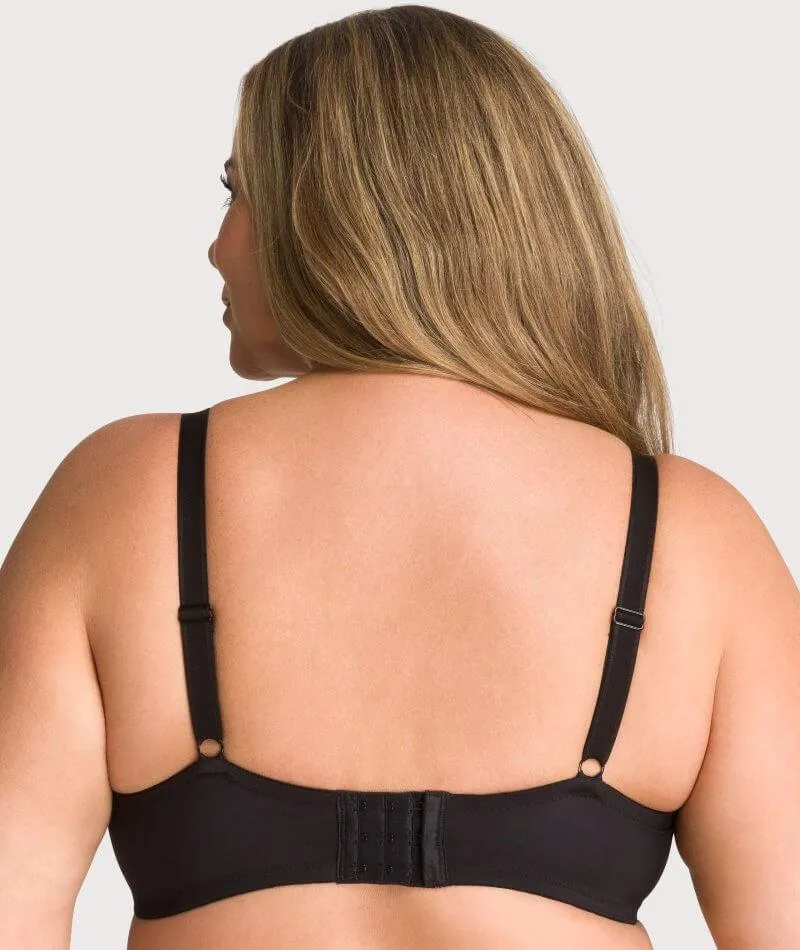Triumph Sheer Balconette Bra - Black