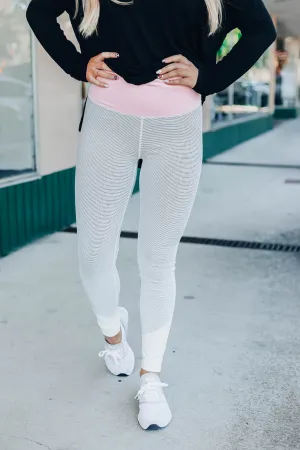 True To You Leggings - Black/White