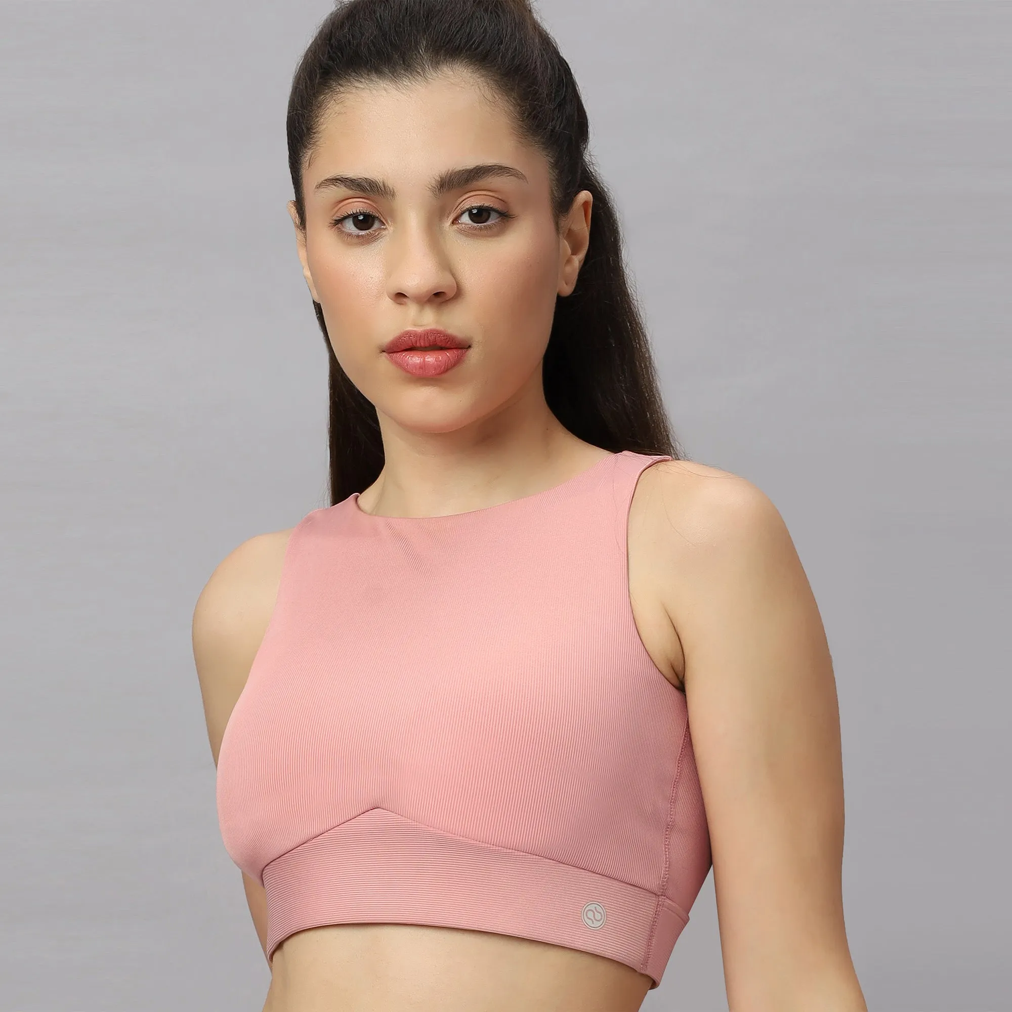Ultra Soft Ribbed Bra & Fit and Flare pants Set