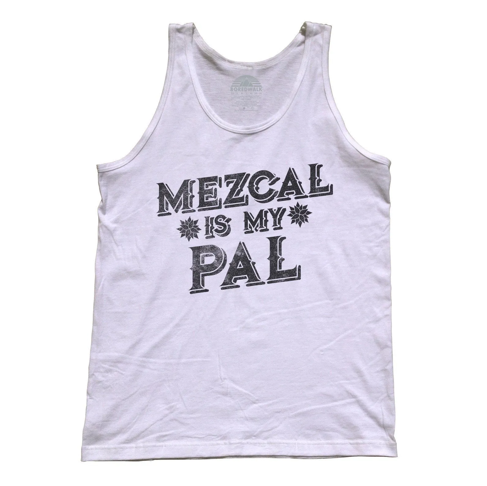 Unisex Mezcal is My Pal Tank Top - Cinco De Mayo Mexican Drinking