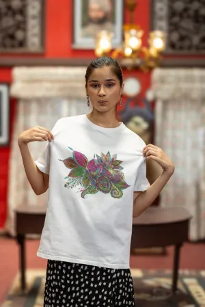Unisex Oversized Cotton Graphic Printed T-Shirt