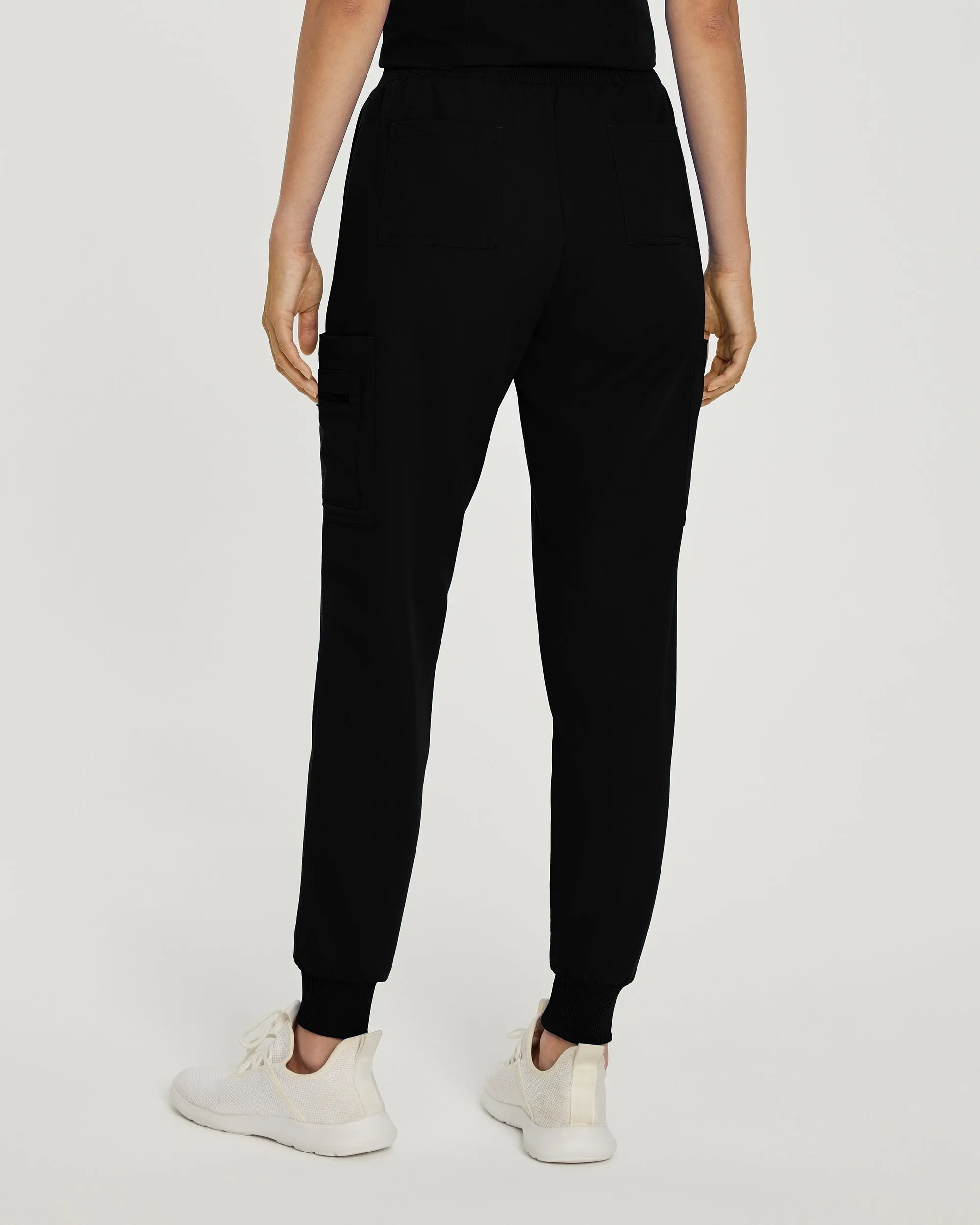V-Tess 380 Women's Jogger Scrub Pants Black