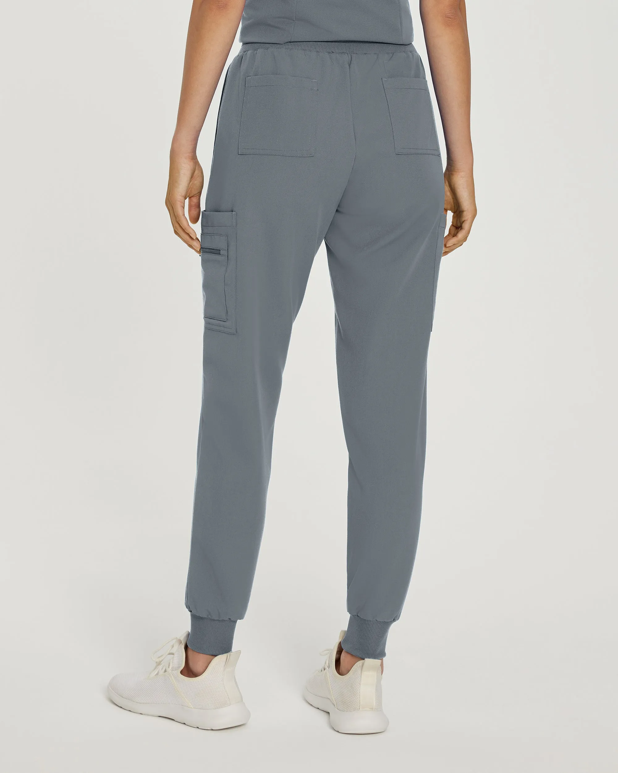 V-Tess 380 Women's Jogger Scrub Pants Taylor Grey