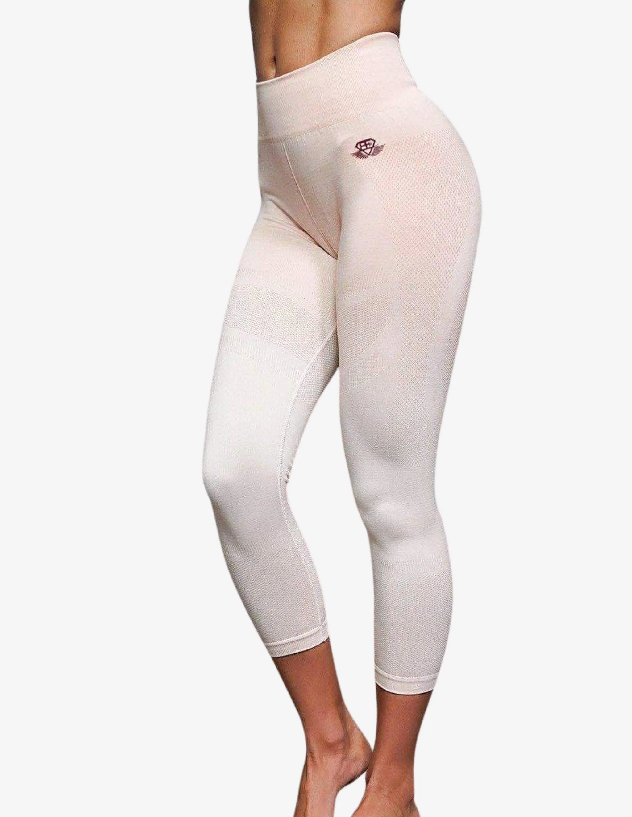 Valkyrie Seamless Leggings High Waist - Nude