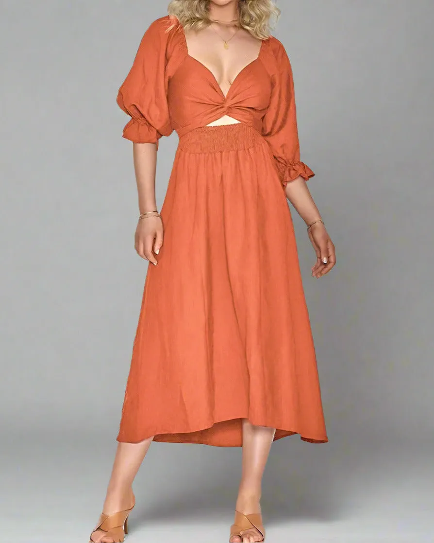 Vanessa® | Airy Summer Dress Made Of Cotton