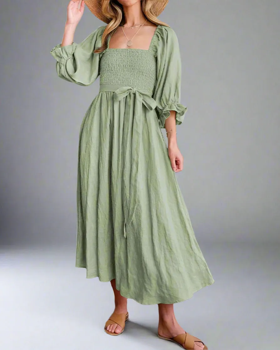 Vanessa® | Airy Summer Dress Made Of Cotton
