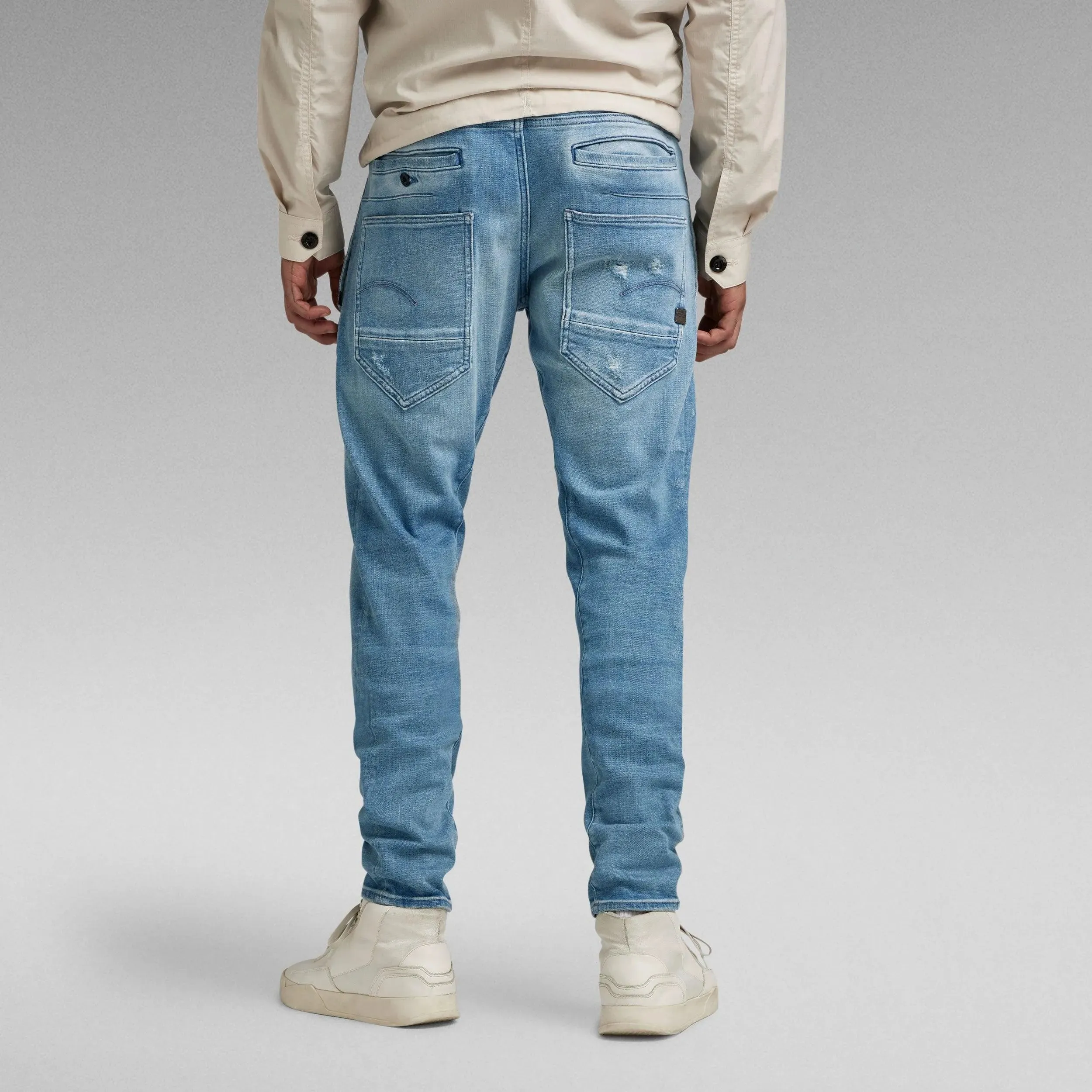 Vaqueros de Hombre G-star D-Staq 3D Slim Jeans Sun Faded Denver Restored