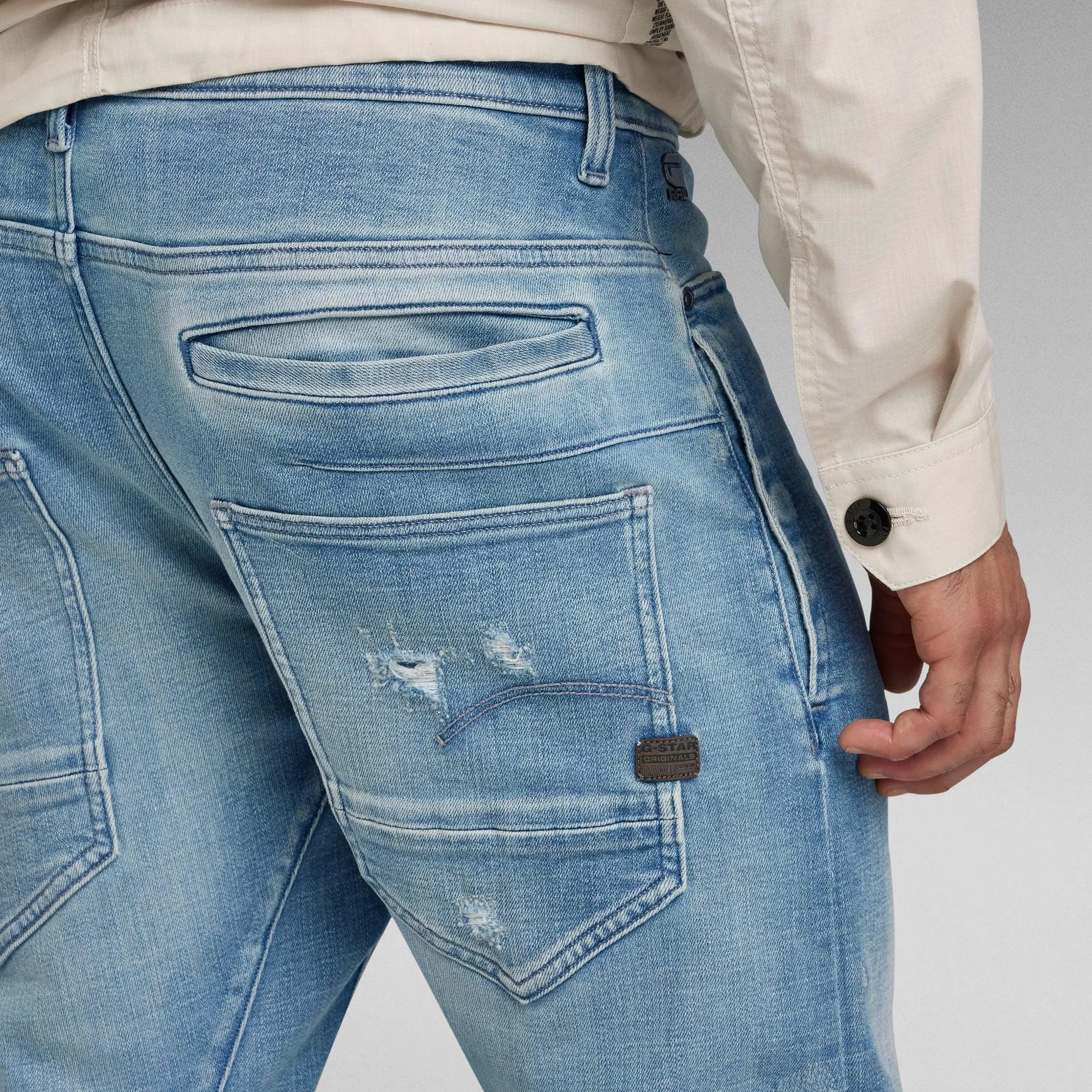 Vaqueros de Hombre G-star D-Staq 3D Slim Jeans Sun Faded Denver Restored