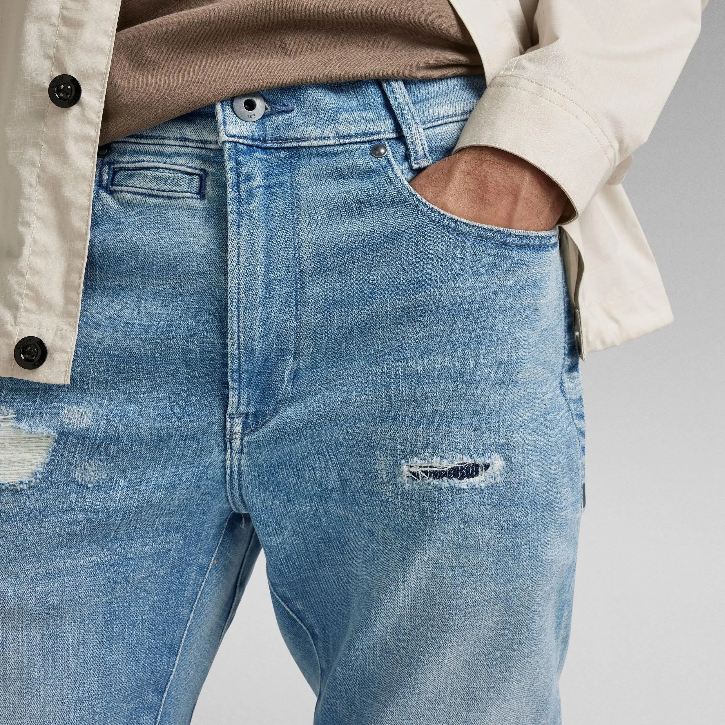 Vaqueros de Hombre G-star D-Staq 3D Slim Jeans Sun Faded Denver Restored