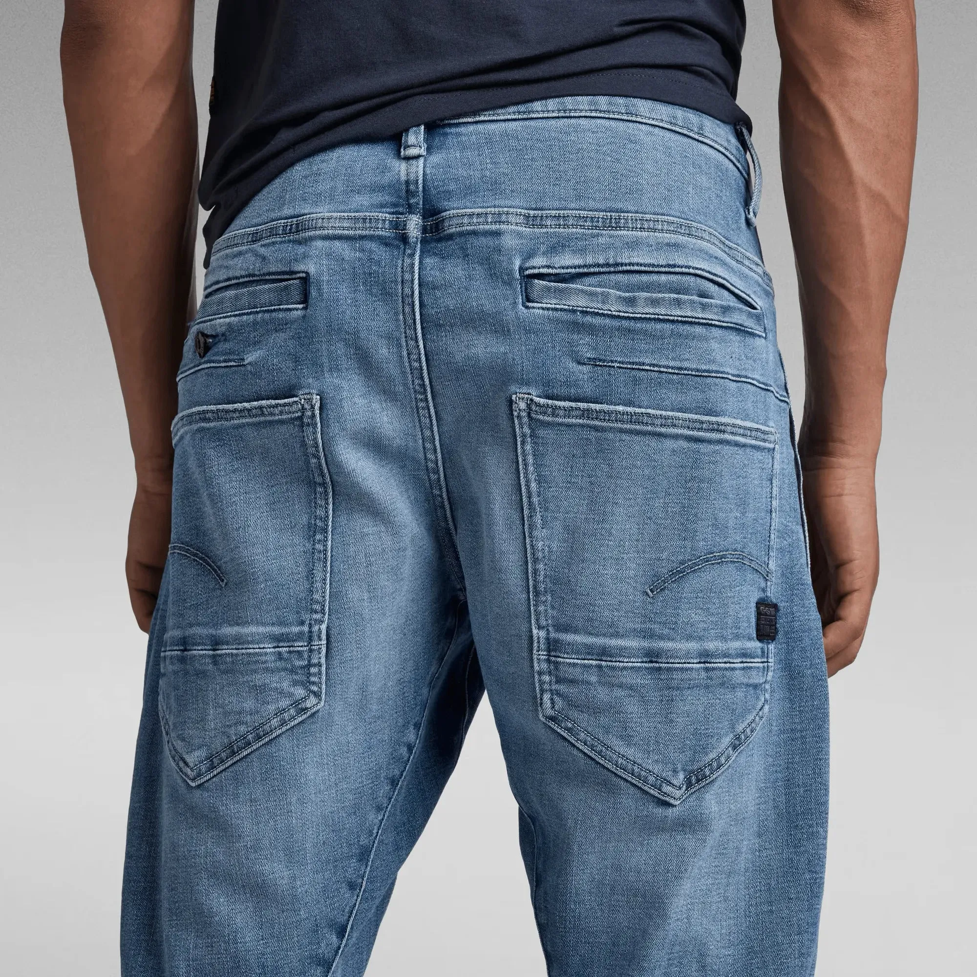 Vaqueros de Hombre G-Star D-Staq 3D Slim Jeans Sun Faded Niagara