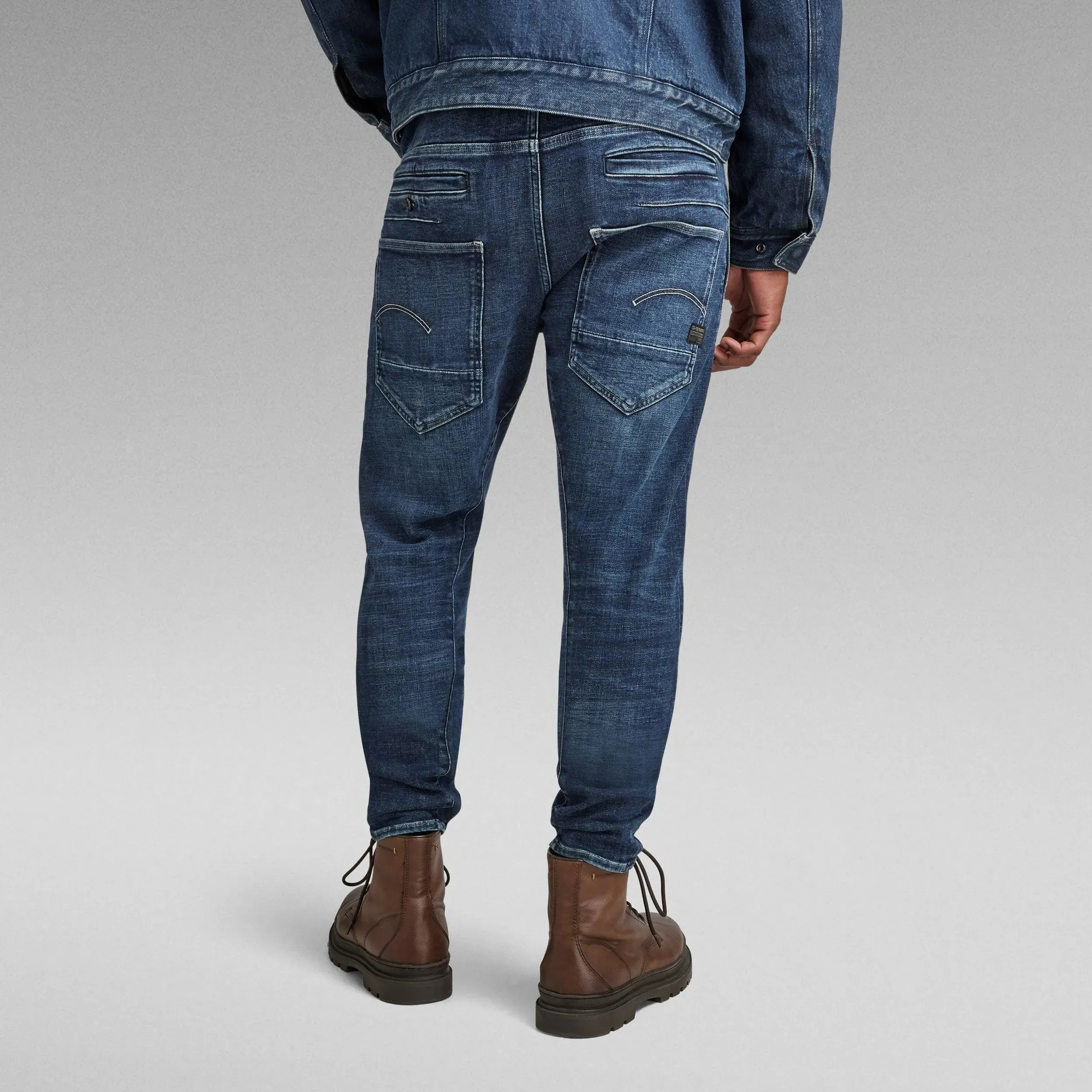Vaqueros de Hombre G-Star D-Staq 3D Slim Worn In Himalayan Blue