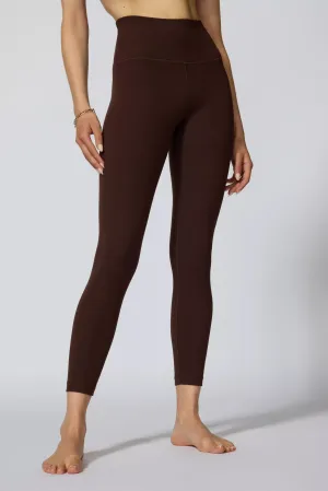 Velocity Legging - Chocolate Brown