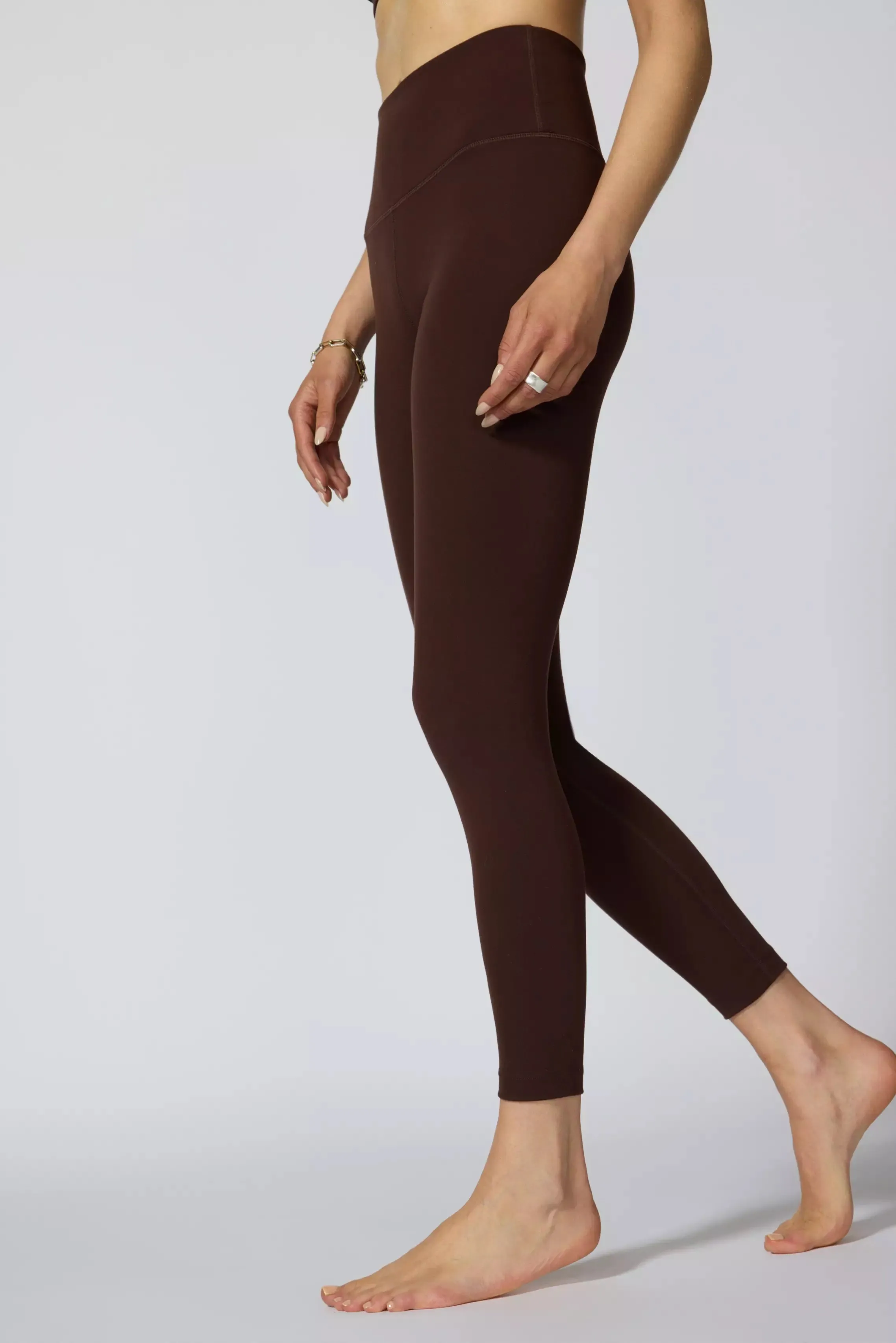 Velocity Legging - Chocolate Brown
