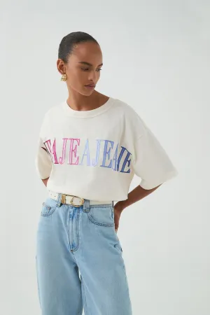 Vie Oversized Logo Tee