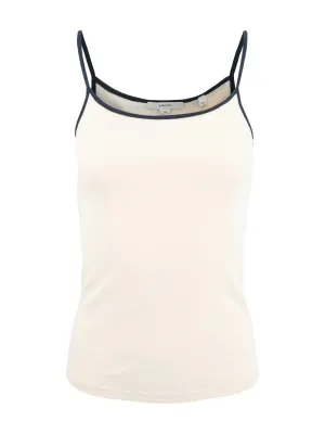 Vince Tipped Cami in Flaxen/Deep Lake