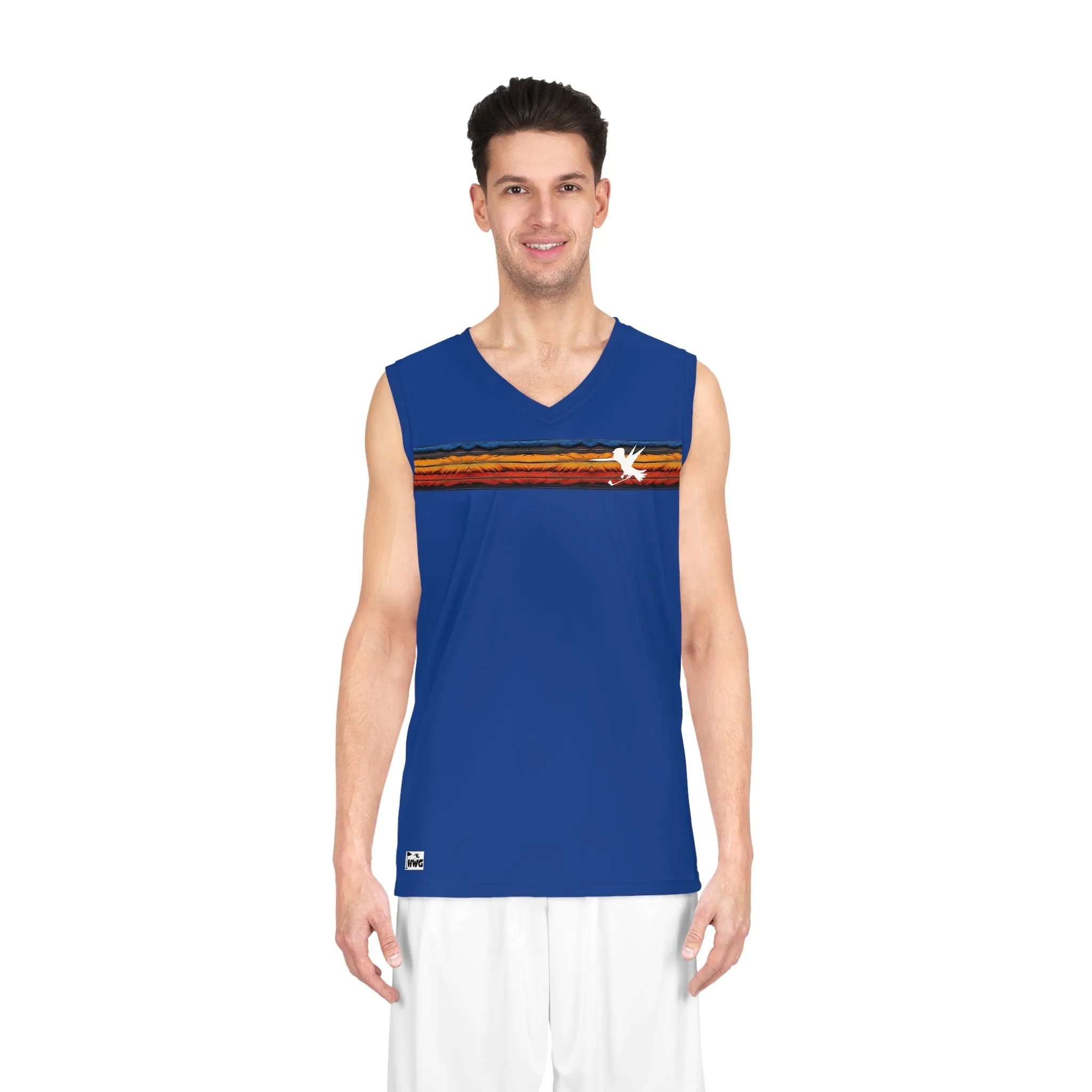 Vintage Blue Golf Tank