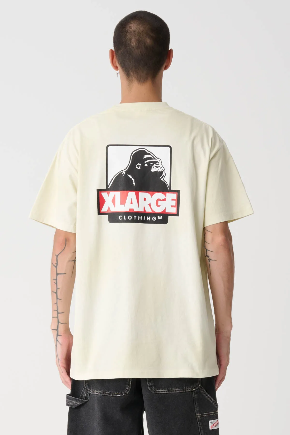 WASHED 91 LCB TEE - VINTAGE WHITE