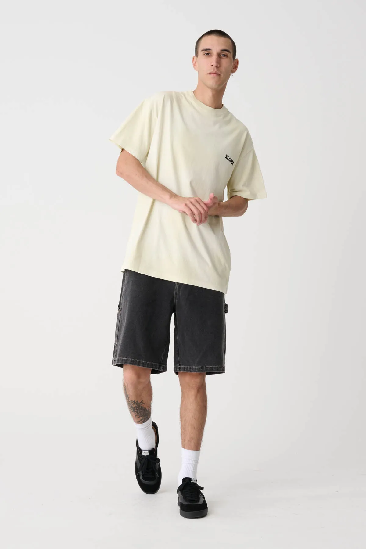 WASHED 91 LCB TEE - VINTAGE WHITE