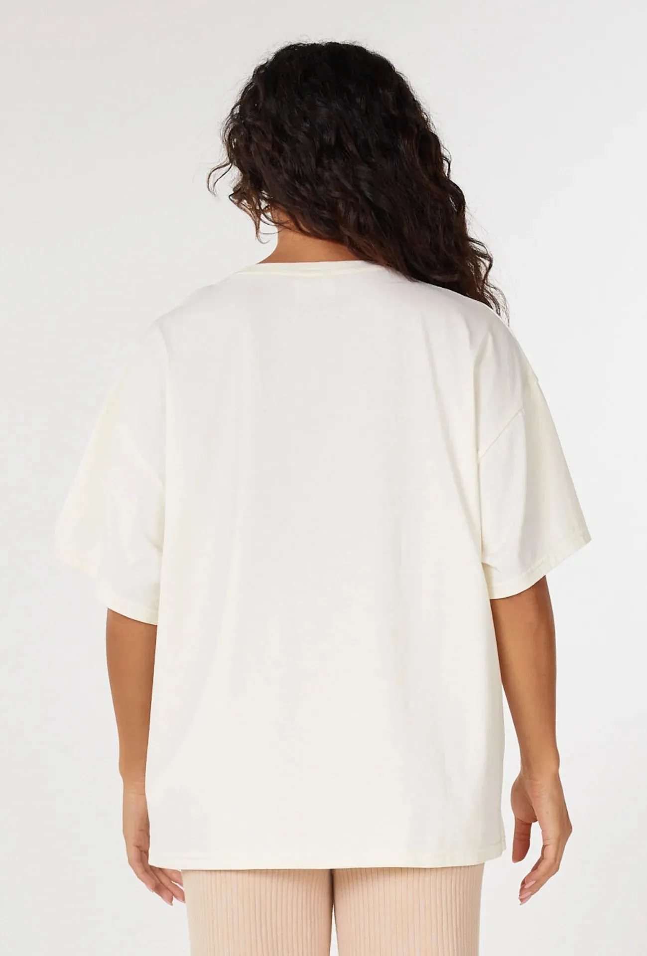 Wave Tee Raspberry Cream