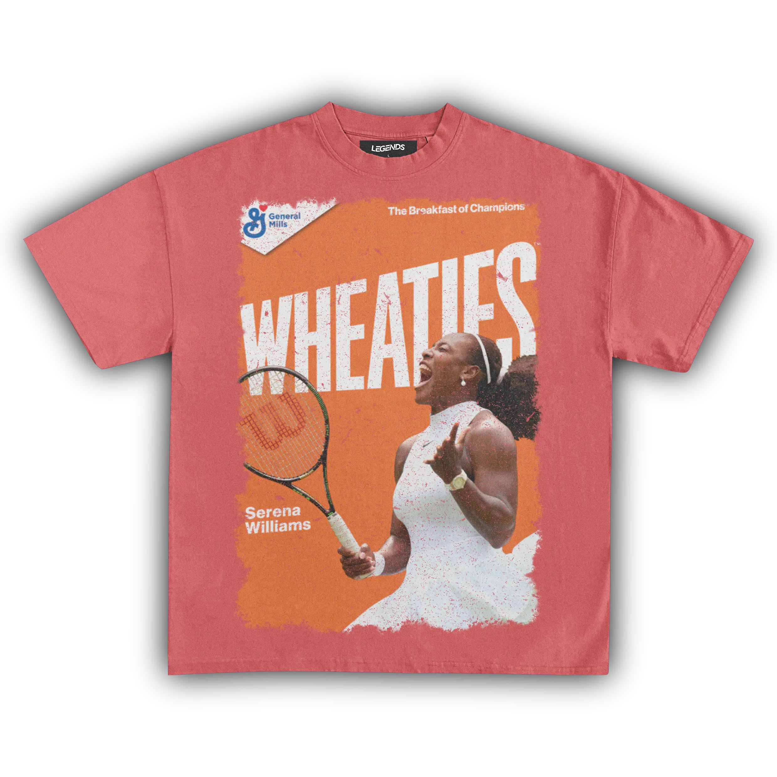 WHEATIES SERENA WILLIAMS 2001 VINTAGE TEE