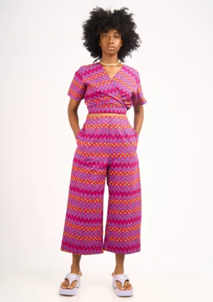 Wide Leg Pants - Pollen