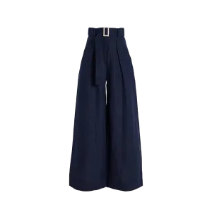 Wide Leg Pleated Pant